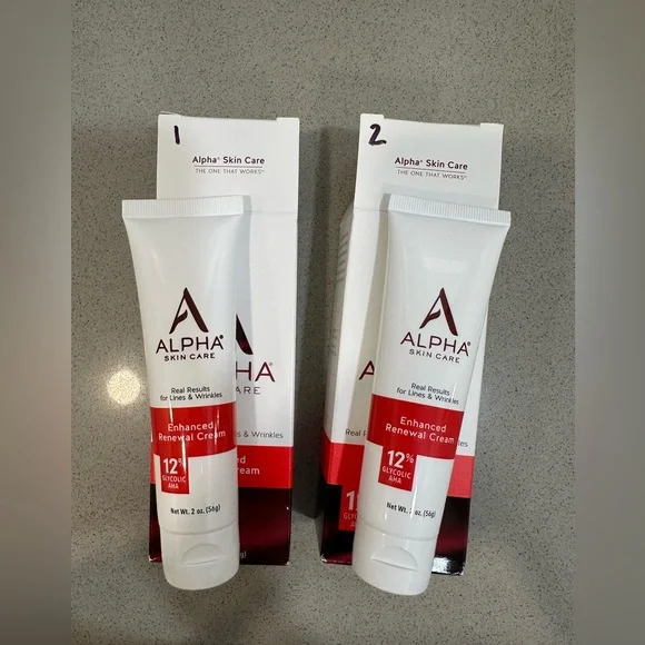 Alpha Skin Care Renewal Cream, lot of 2 - Picture 3 of 3